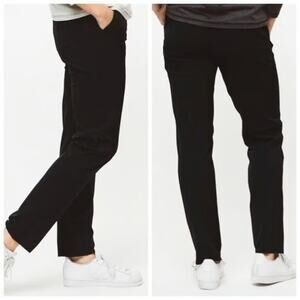 FORAY GOLF Women's Black Core Original Slim Straight Activewear Pants Size 2